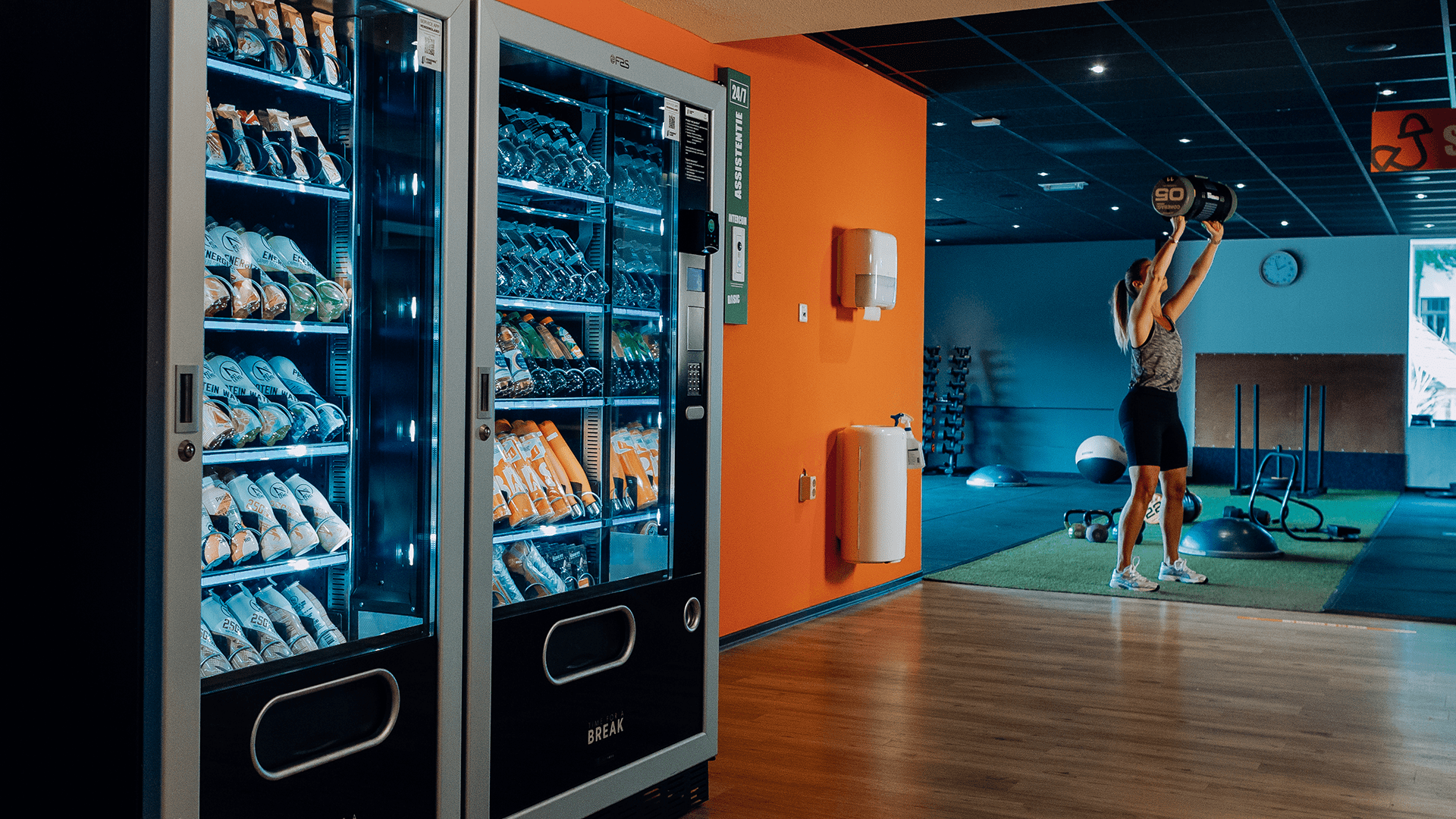 Spor salonları için Sporcu içecekleri, gazsız içecekler - Point Vending Otomat Sistemleri